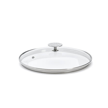 De Buyer Glass Lid With S/S Knob - Compatible With Alchimy
