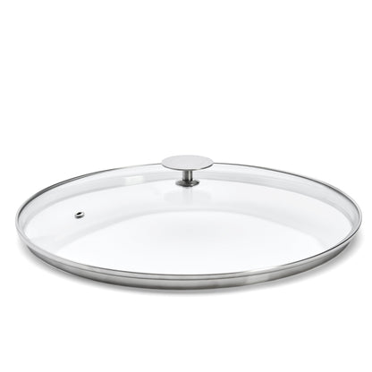 De Buyer Glass Lid With S/S Knob - Compatible With Alchimy