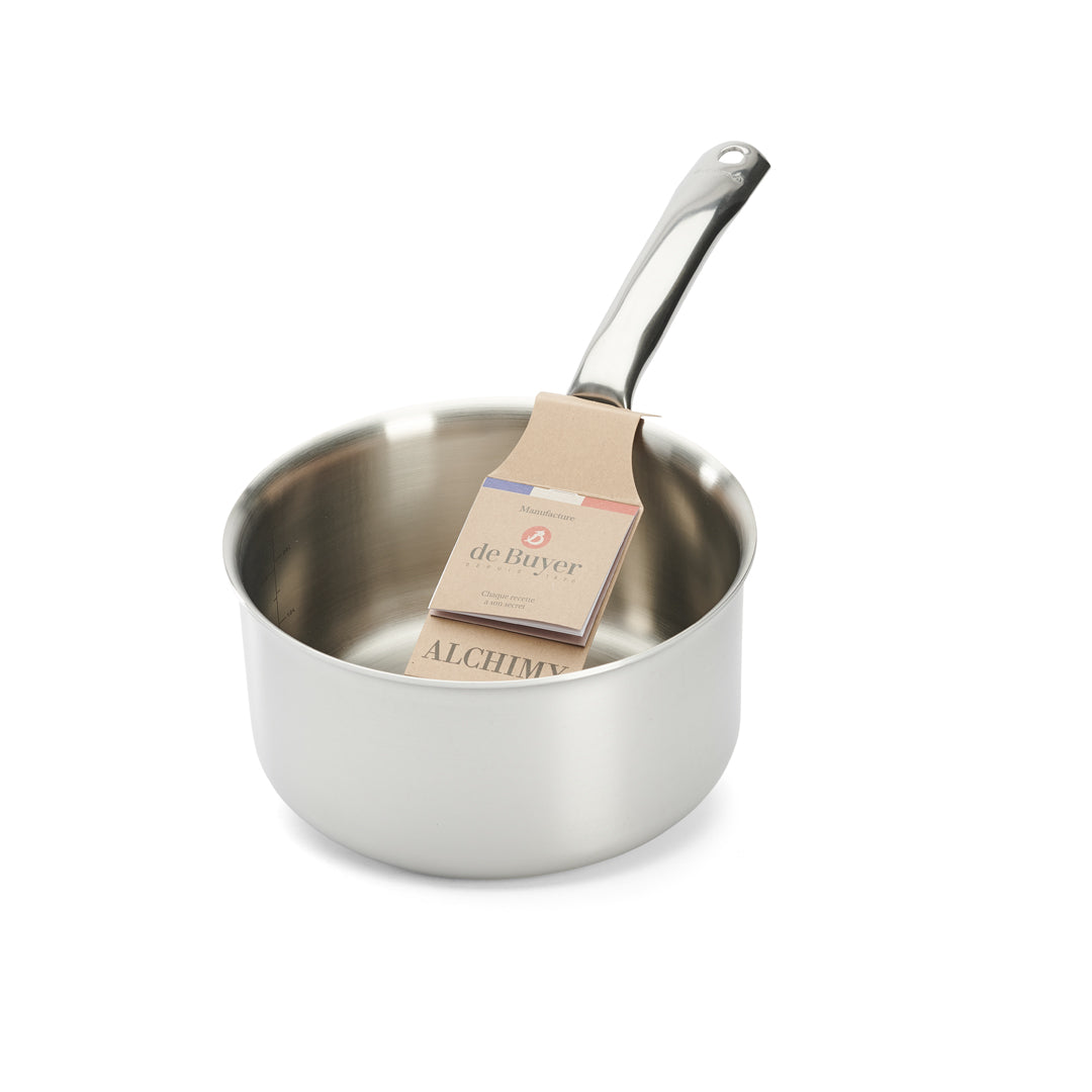 De Buyer Alchimy 3-Ply S/S Saucepan