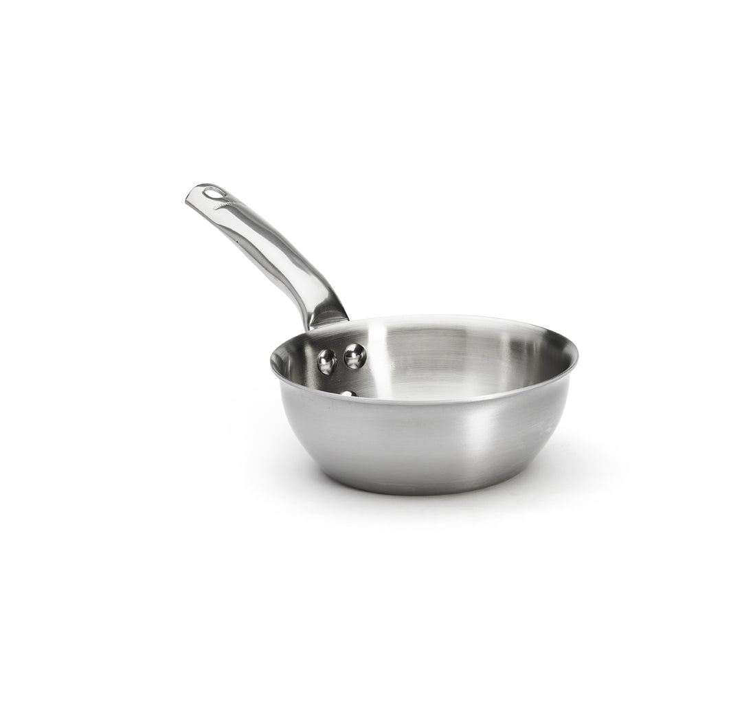 De Buyer Alchimy 3-Ply S/S Rounded Saute Pan