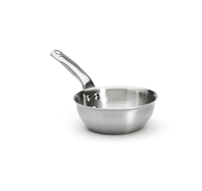 De Buyer Alchimy 3-Ply S/S Rounded Saute Pan