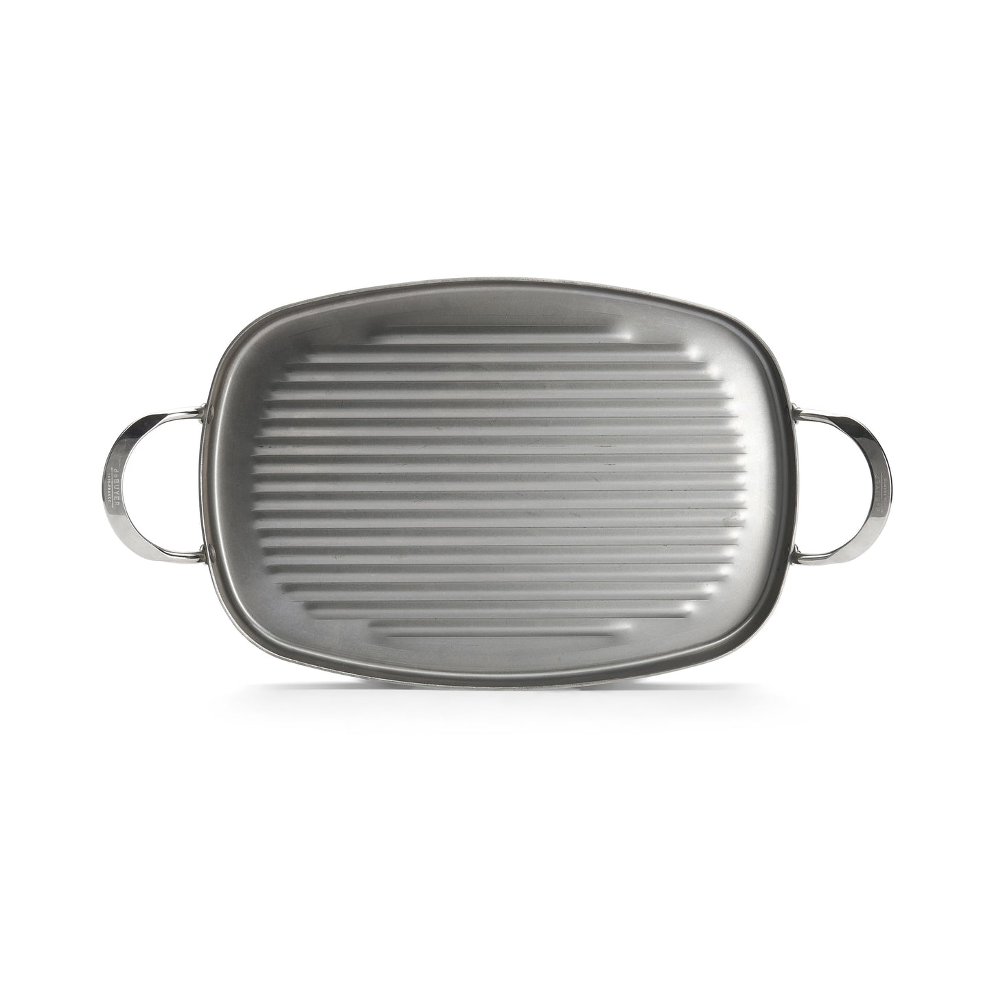 De Buyer Mineral B Rectangular Grill Pan With 2 S/S Handles 38 x 36 x 2.5cm