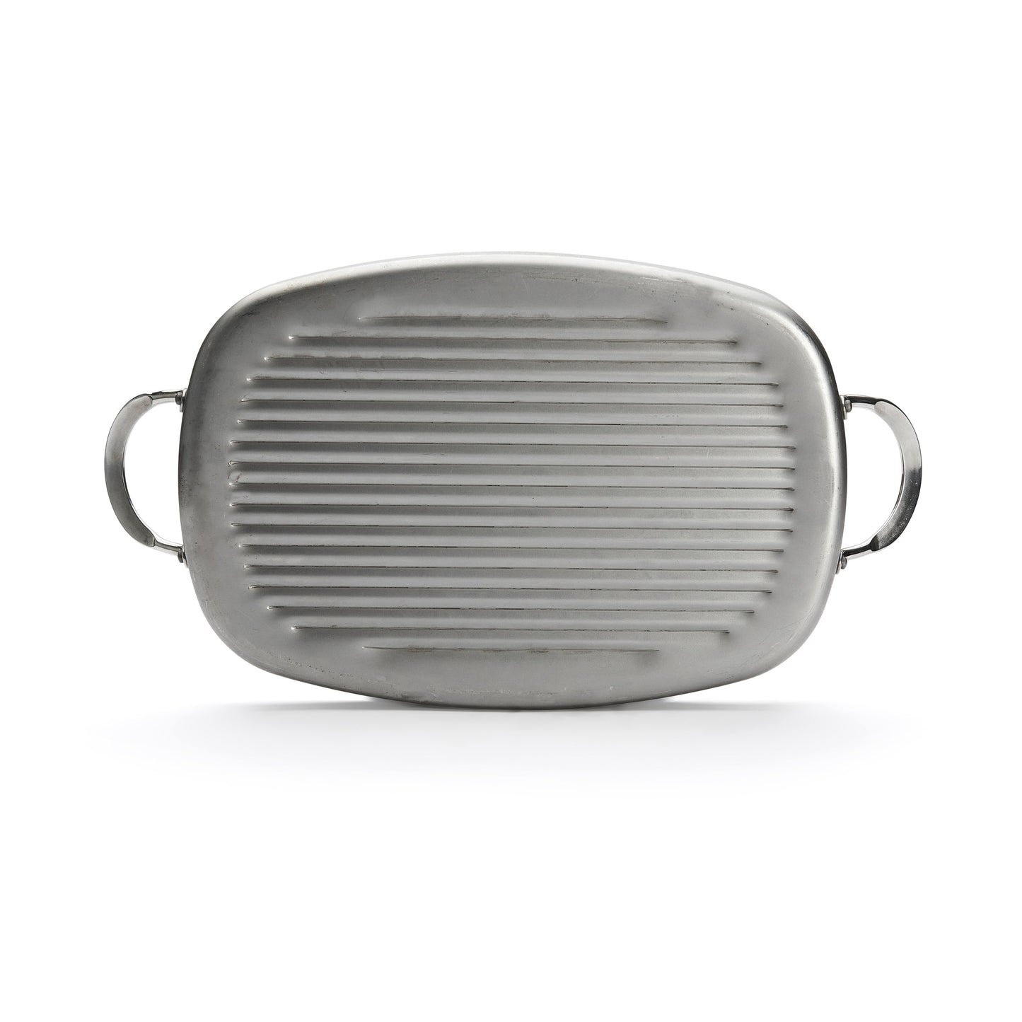 De Buyer Mineral B Rectangular Grill Pan With 2 S/S Handles 38 x 36 x 2.5cm