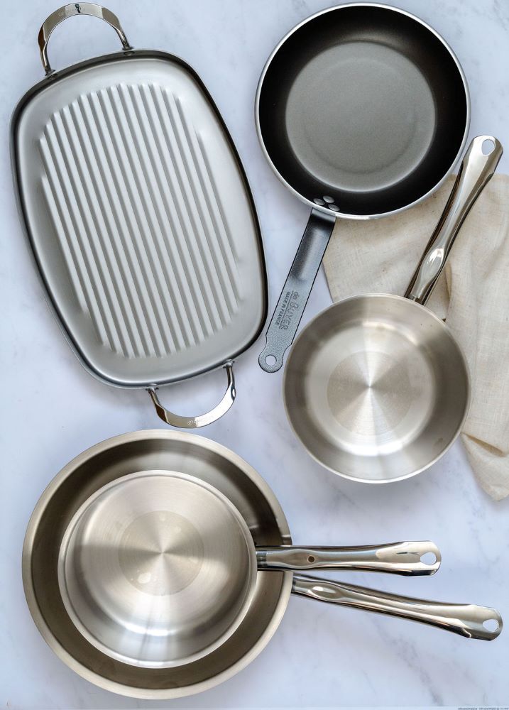 Collection of cookware